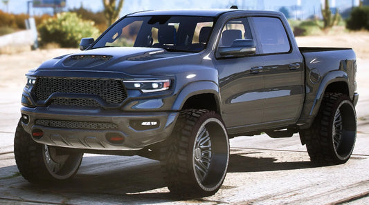 (Debadged) 2021 Dodge RAM TRX on AF Wheels | GG
