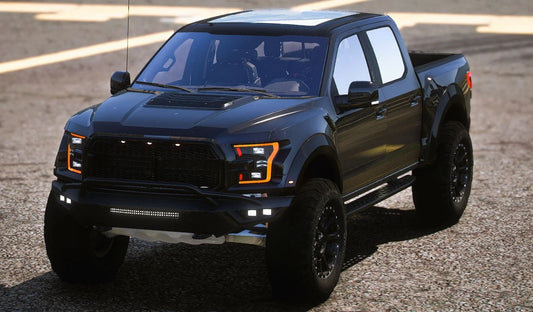 (Debadged) 2023 Ford Raptor F150 Hennessy Performance Edition | 4K Customs