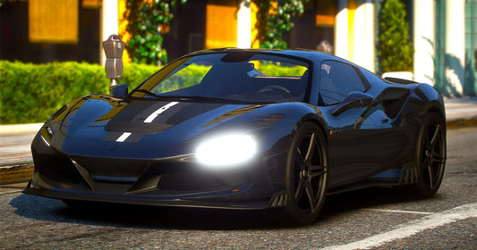 (Debadged) 2022 Ferrari F8 Keyvany Spyder (Auto Roof) | Twin Builds