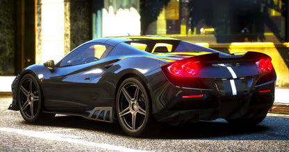 (Debadged) 2022 Ferrari F8 Keyvany Spyder (Auto Roof) | Twin Builds