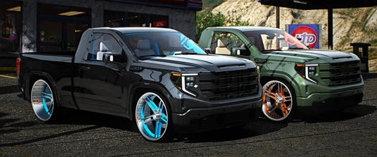 (Debadged) 2023 GMC Sierra 1500 Regular Cab | Underground Customs