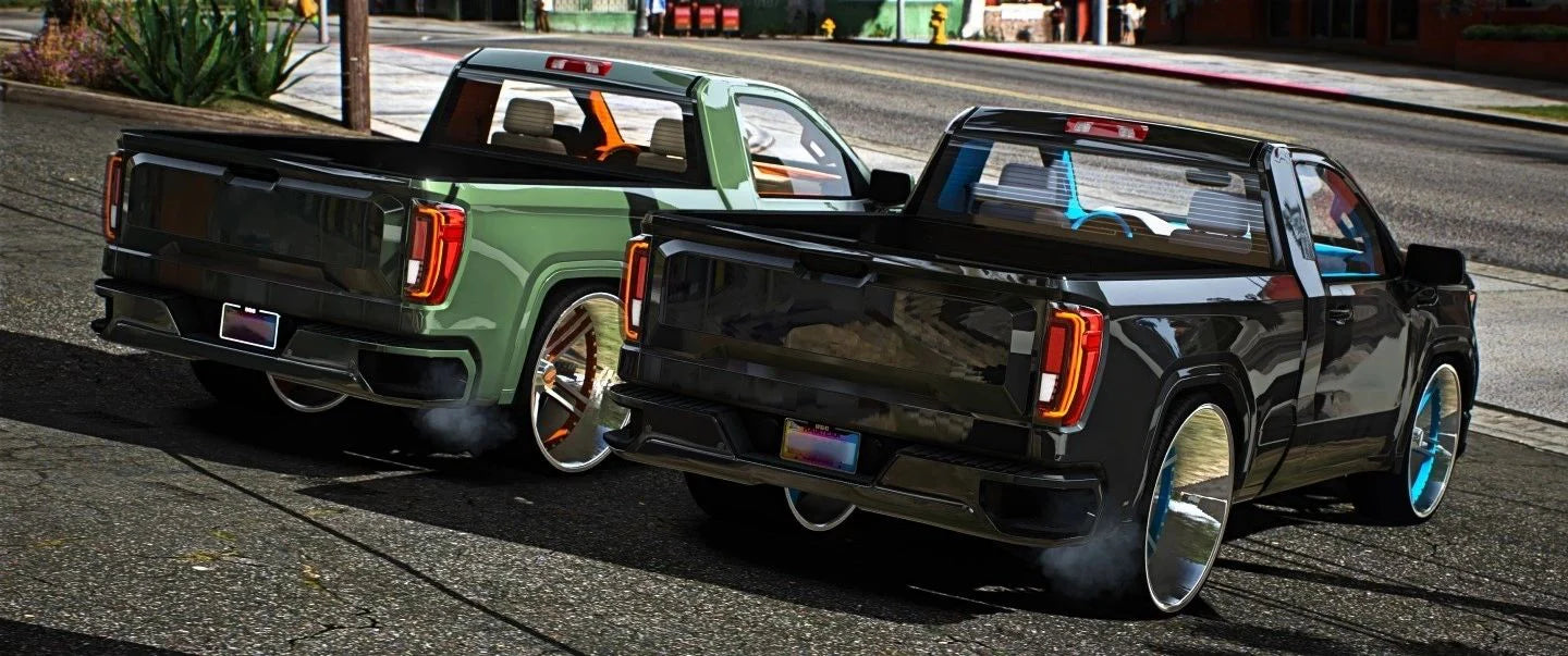 (Debadged) 2023 GMC Sierra 1500 Regular Cab | Underground Customs