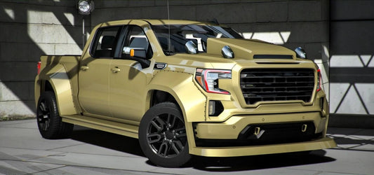 (Debadged) 2021 GMC Sierra WideBody | Heat