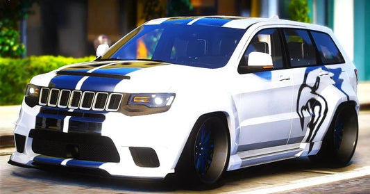 (Debadged) 2021 Jeep Grand Cherokee Trackhawk | Underground Customs | Tuned