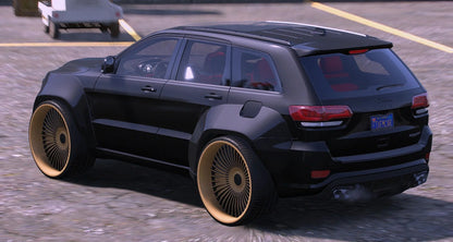 (Debadged) 2021 Jeep Grand Cherokee Trackhawk SRT Redeye On Forgiatos | AS Customs