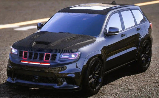 (Debadged) 2023 Jeep Grand Cherokee Trackhawk 1000HP Hennessey Performance Redeye (Bulletproof + Slider) | 4K Customs | Tuned