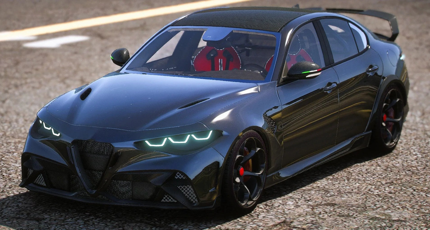 (Debadged) 2023 Alfa Romeo Giulia Quadrifoglio | WMAC