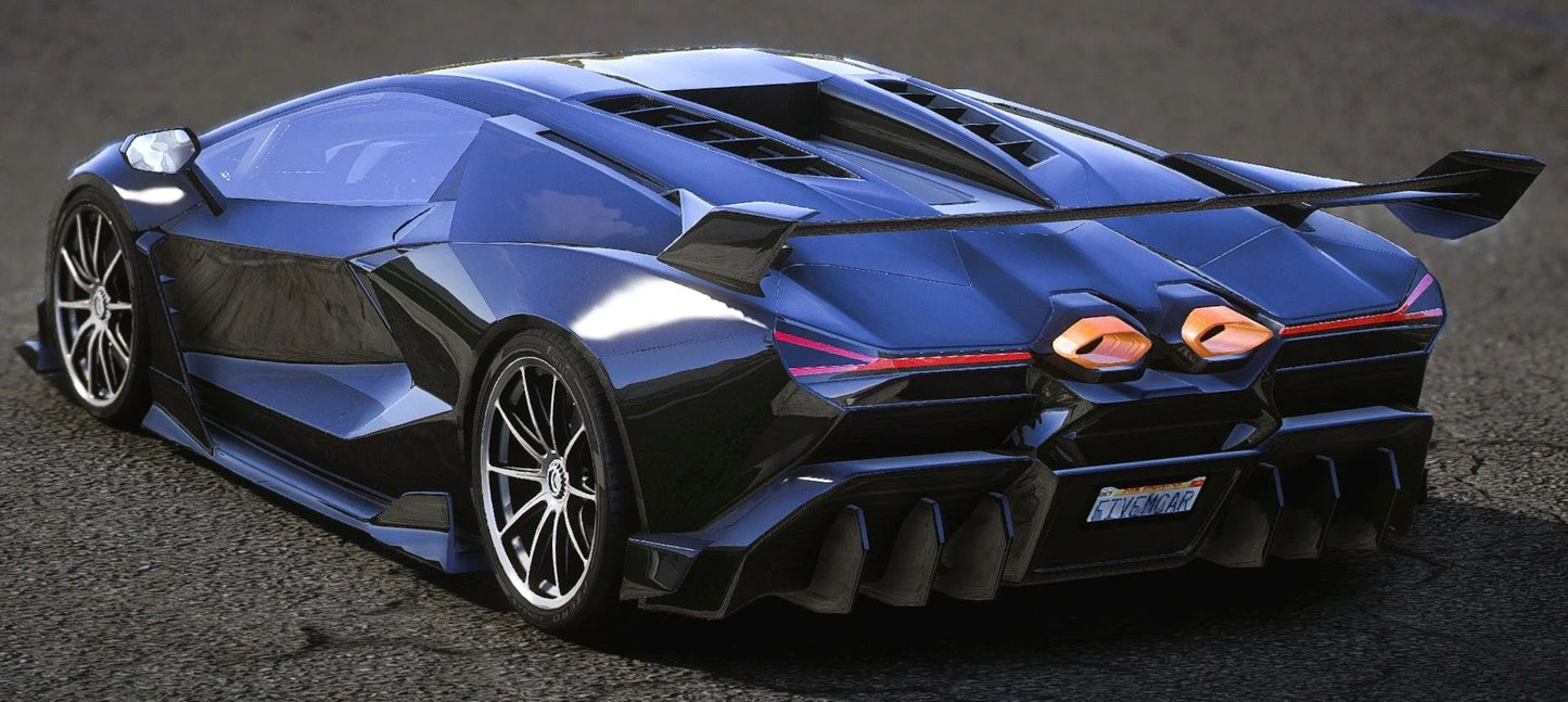 (Debadged) 2024 Lamborghini Aventador SVJ Successor Hycade | MT Editz