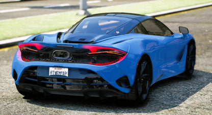 (Debadged) 2024 Mclaren 750S Stealth Version | Raz3r blad3