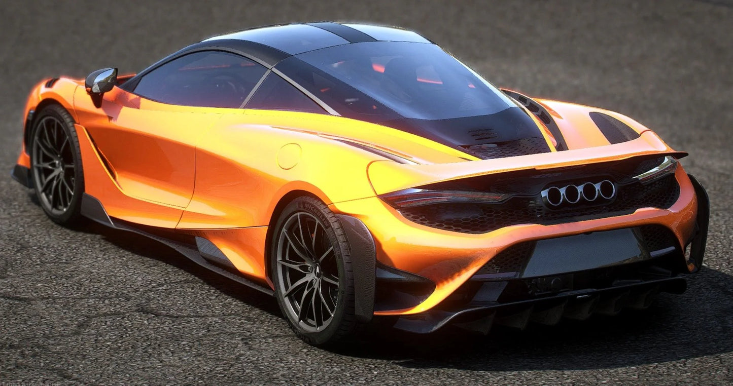 (Debadged) 2021 Mclaren 765LT [Animated Spoiler] | Vanquishky