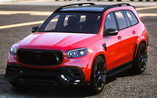 (Debadged) 2021 Mercedes Benz GLS Mansory P850 (Bulletproof) | Gta Work Production