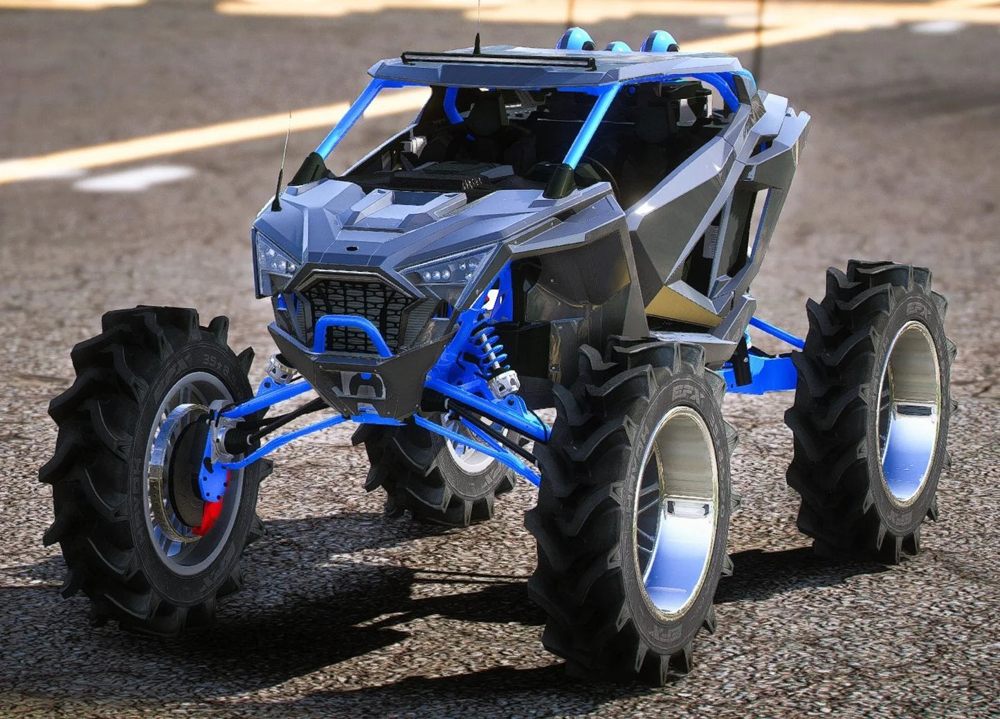 (Debadged) 2021 Polaris RZR PRO Ultimate LIFTED | GG