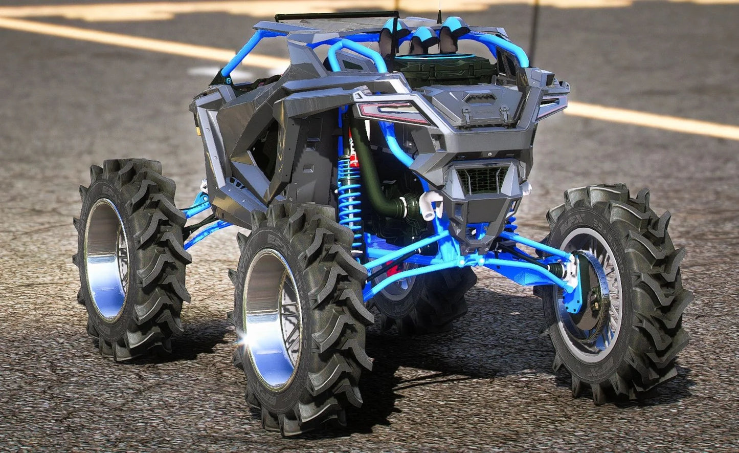 (Debadged) 2021 Polaris RZR PRO Ultimate LIFTED | GG