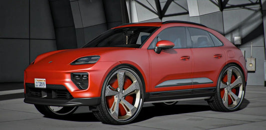 (Debadged) 2024 Porsche Macan Donk on Floaters | Kleesman