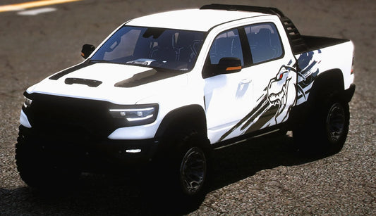 (Debadged) 2020 Ram TRX 1500 Dinosaur Edition | Playa Cistoms