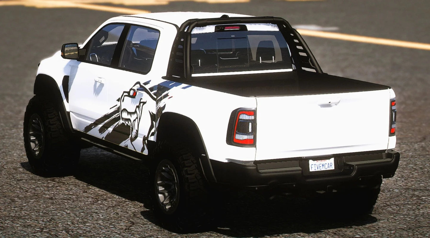 (Debadged) 2020 Ram TRX 1500 Dinosaur Edition | Playa Cistoms