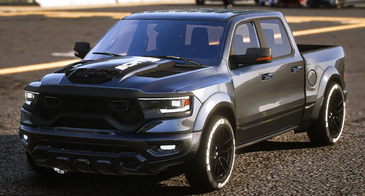 (Debadged) 2021 Ram TRX Scatpack Street Truck 6 Seater | Mykes Customs | Tuned
