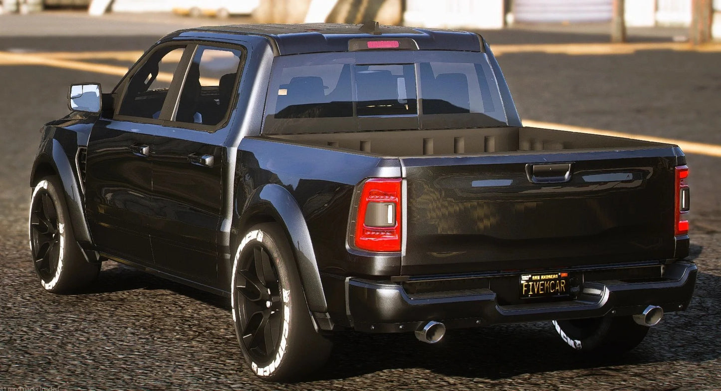 (Debadged) 2021 Ram TRX Scatpack Street Truck 6 Seater | Mykes Customs | Tuned