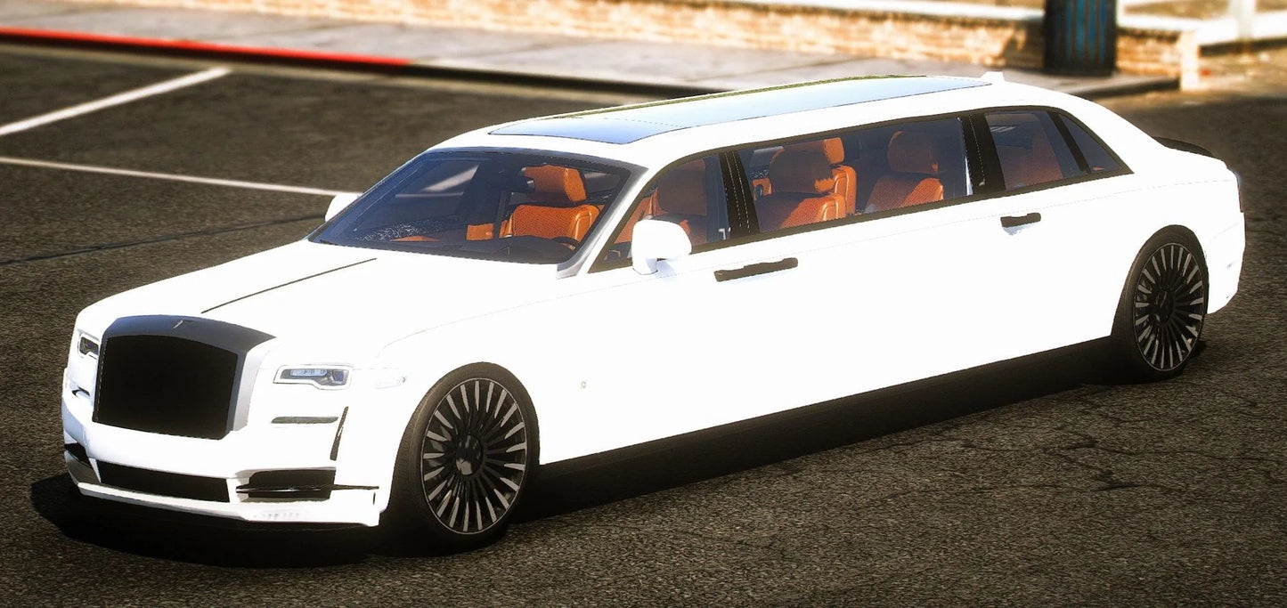 (Debadged) 8 Seat Rolls-Royce Ghost Limo | FHITR