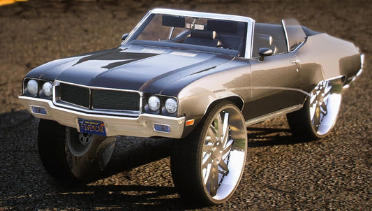 (Debadged) Buick Skylark 1969 Cabrio Donk | Ismackz
