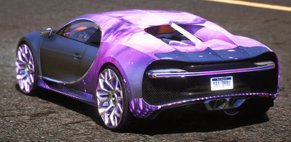 (Debadged) Bugatti Chiron 2017 Galaxy GOLD MAX | JVG Customs
