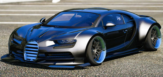 (Debadged) Bugatti Chiron Widebody Carbon Widebody Erych Twin Turbo Edition | Tora