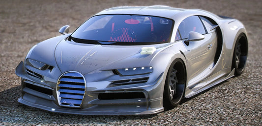 (Debadged) Bugatti Chiron Widebody Show Edition | Tora