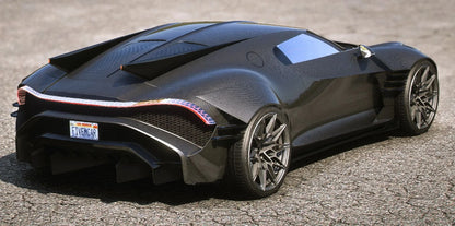 (Debadged) Bugatti LaVoitureNoire Batman Edition | Ahmeda1999