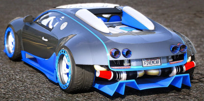 (Debadged) Bugatti Veyron 3000HP Custom | GG