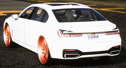(Debadged) BMW 745 Dopeboi Glo Rims | GF Garage
