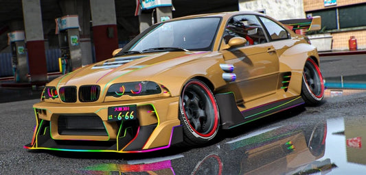 (Debadged) BMW E46 Hycade Rainbow Light Edition | KillerVehicles