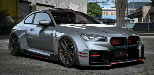 (Debadged) BMW M2 G87 Beast [20+ Tuning Parts] [Dinamic Lights] | Port Baek