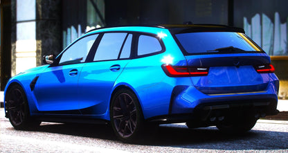 (Debadged) BMW M3 Competition Touring 2022 Red Badge Edition | FB Customs
