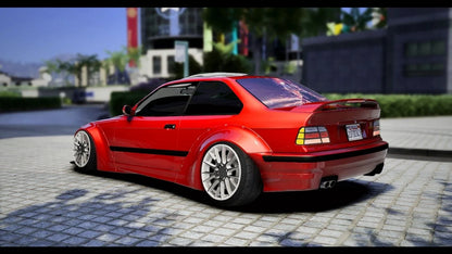 (Debadged) BMW M3 E36 Widebody | South Coast Customs