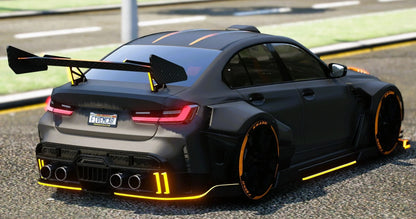 (Debadged) BMW M3 G80 "Beast Mode" [Dinamic Lights] | Port Baek
