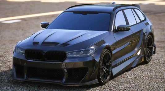 (Debadged) BMW M5 Abflug | LXIS