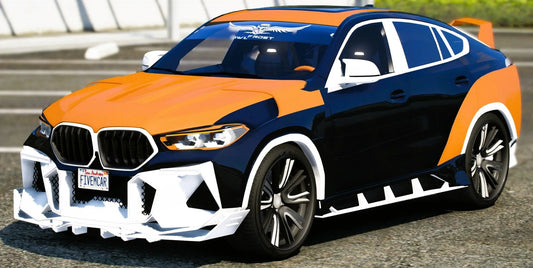 (Debadged) BMW X6M Competition Custom | Owl Frost