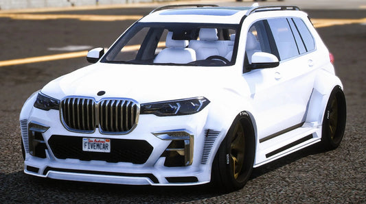 (Debadged) BMW X7 Slammed Widebody (Bulletproof) | PX