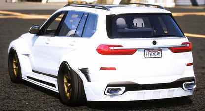 (Debadged) BMW X7 Slammed Widebody (Bulletproof) | PX