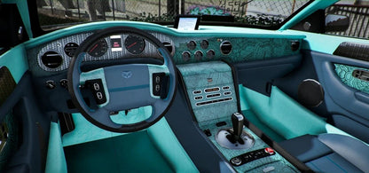 (Debadged) Bentley Brooklands Lowrider | Owl Frost