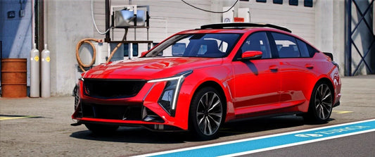 (Debadged) Cadillac CT5 2025 [Animation Roof] | GZ Customs