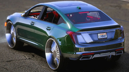 (Debadged) Cadillac CT5 On Dub Floaters 6 Seater Slider | A1 Customs