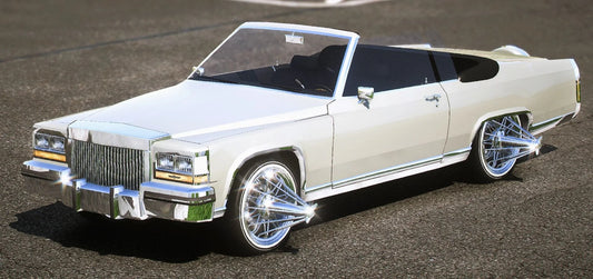 (Debadged) Cadillac Deville Cabrio 1985 Swangas | One Deep
