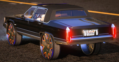 (Debadged) Cadillac Fleetwood Donk Spiners 1988 | Ismackz