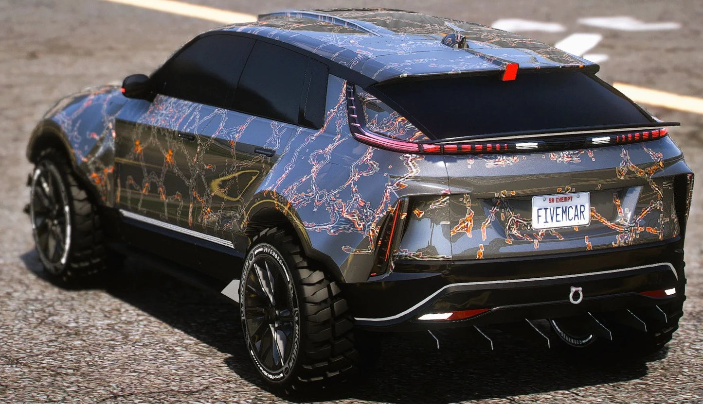 (Debadged) Cadillac Lyriq Super Body Offroad (4 Liveries) | Sawz Ink