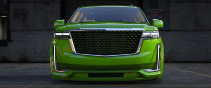 (Debadged) Cadillac Escalade 2 ESV EE SEMA Bagged | GG