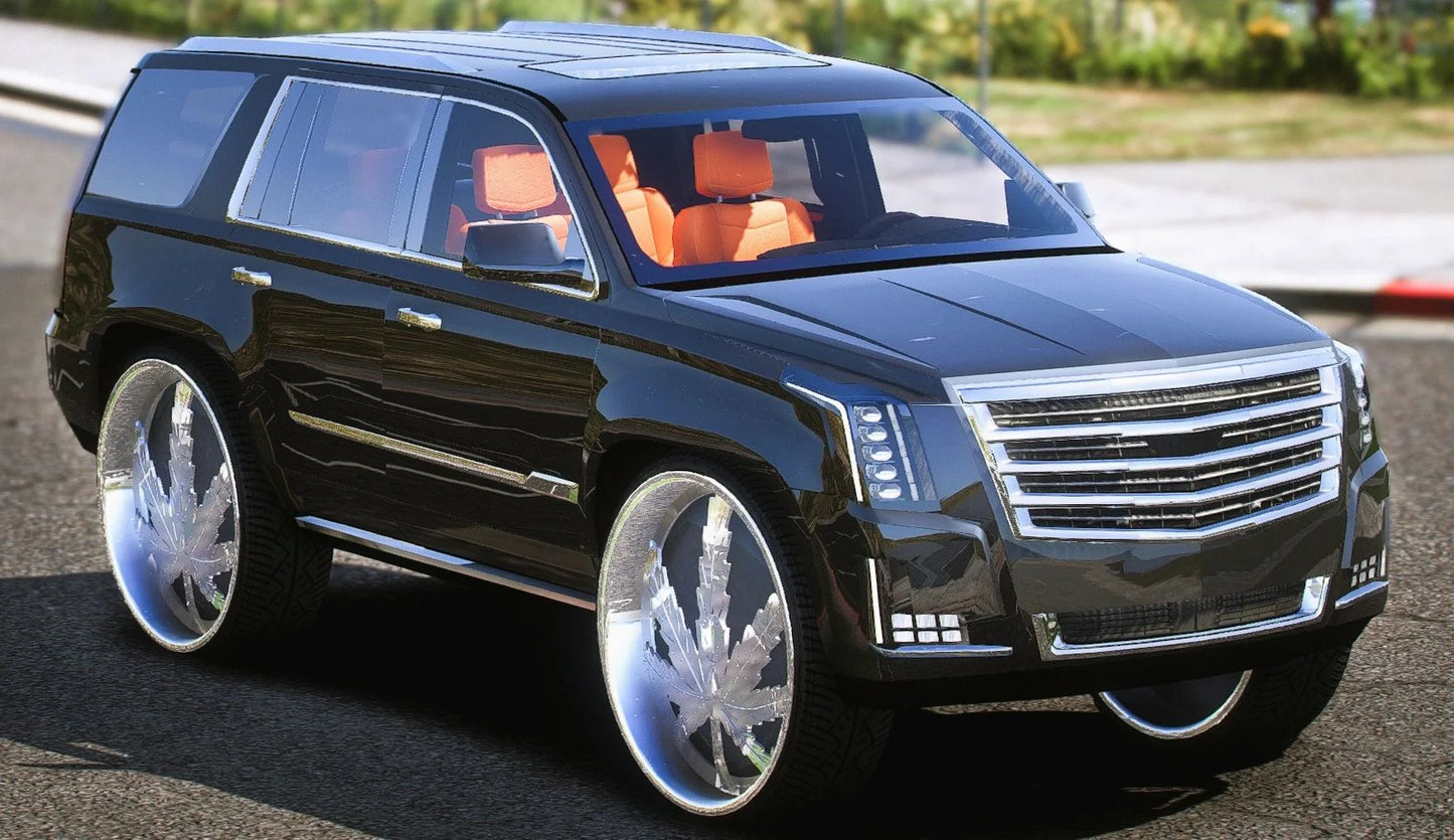(Debadged) Cadillac Escalade Donk | V-Puff