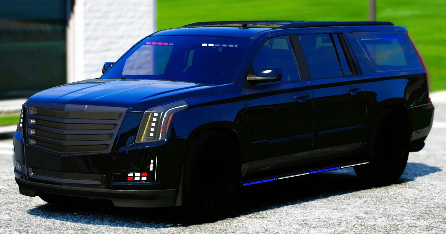 (Debadged) Cadillac Escalade Unmarked Police | Fyrrex
