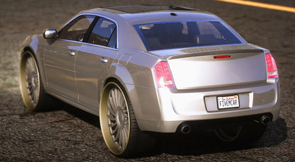 (Debadged) Chrysler 300C SRT8 On 28s | Flexx Gordon