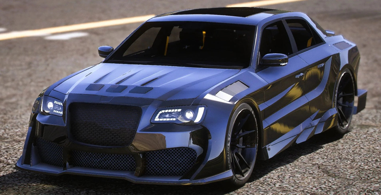 (Debadged) Chrysler 300 SRT Abflug Bulletproof | Adan